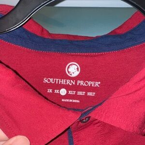 Southern Proper Crimson Polo
